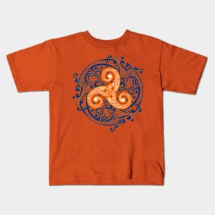 Old triskelion vintage. Kids T-Shirt